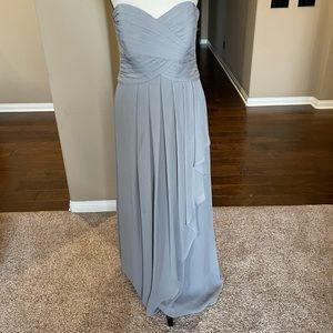 Gray long dress